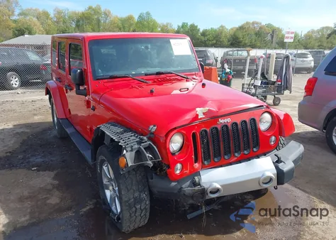 2014 Jeep Wrangler Unlimited Sahara from USA, damaged, VIN 1C4BJWEG6EL128814